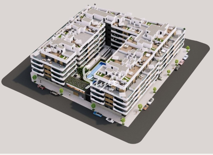 New build apartments for sale in Santa Pola, Costa Blanca, Spain. ON1906