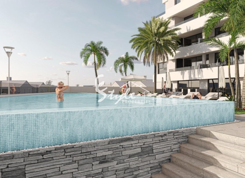 New build apartments in San Pedro del Pinatar, Costa Balnca, Spain. ON1674_2