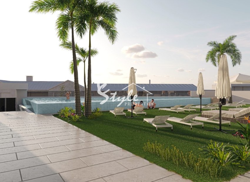 New build apartments in San Pedro del Pinatar, Costa Balnca, Spain. ON1674_3