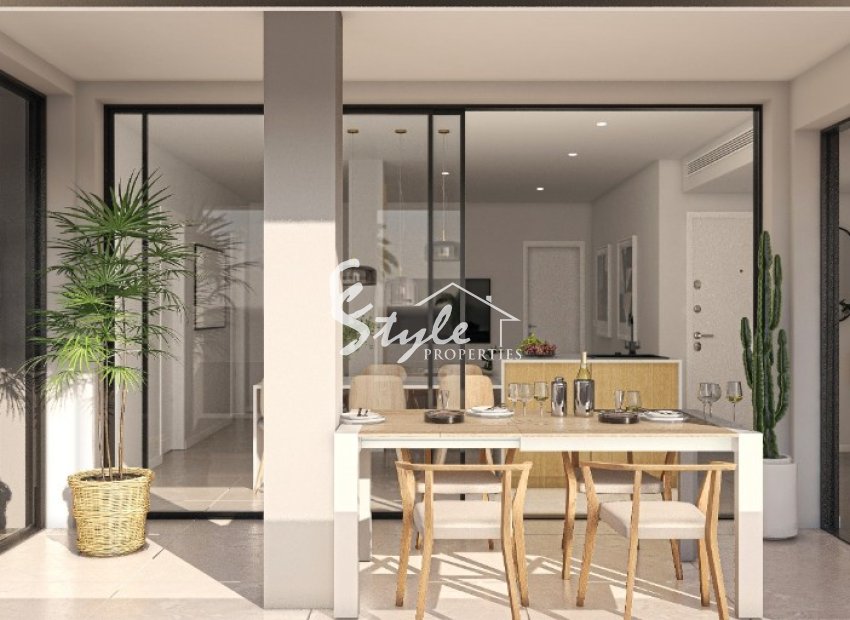 New build apartments in San Pedro del Pinatar, Costa Balnca, Spain. ON1674_3