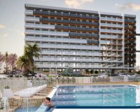 New build beachside apartments for sale in Torrevieja, Alicante, Costa Blanca, Spain ON1493