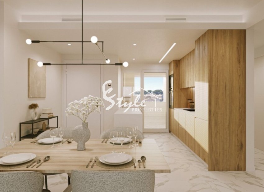 New build beachside apartments for sale in Torrevieja, Alicante, Costa Blanca, Spain ON1884