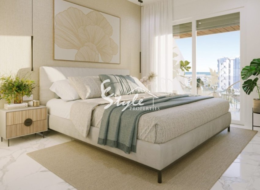 New build beachside apartments for sale in Torrevieja, Alicante, Costa Blanca, Spain ON1884