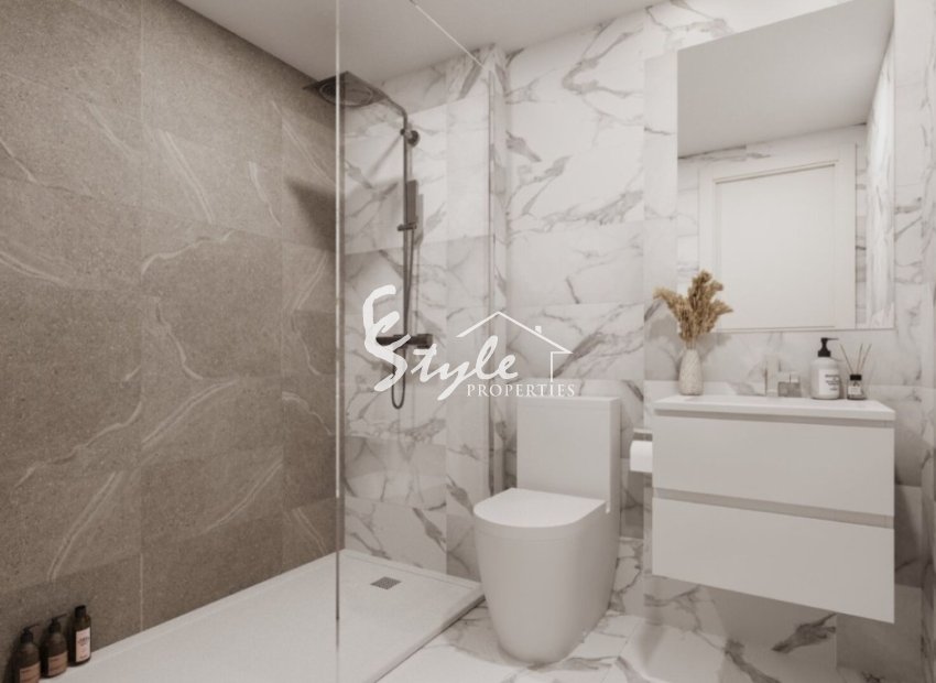 New build beachside apartments for sale in Torrevieja, Alicante, Costa Blanca, Spain ON1884