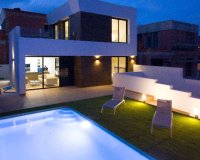 New build detached house for sale close to the sea in Campello, Alicante, Costa Blanca, Spain ON002