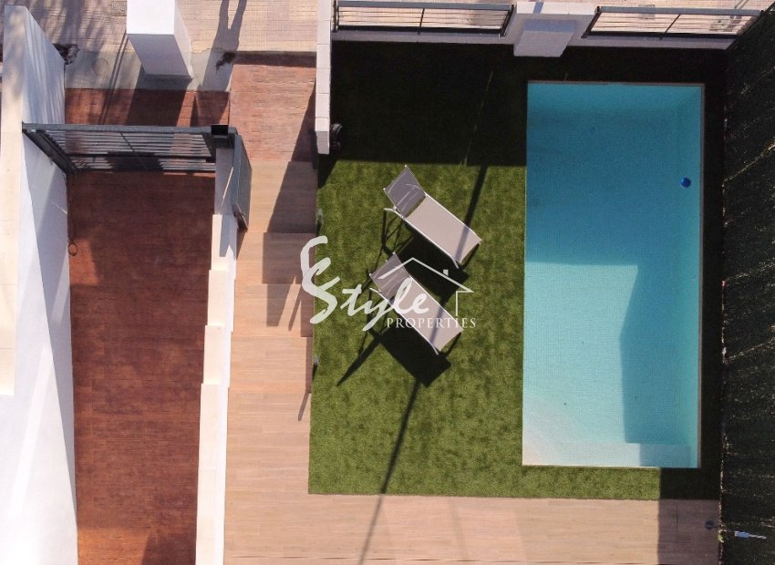 New build detached house for sale close to the sea in Campello, Alicante, Costa Blanca, Spain ON002