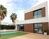 New build detached house for sale close to the sea in Campello, Alicante, Costa Blanca, Spain ON002