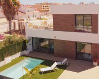 New build detached house for sale close to the sea in Campello, Alicante, Costa Blanca, Spain ON002