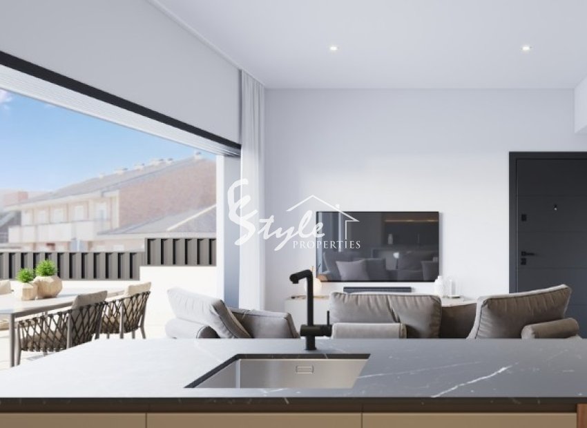 New build ground floor apartment in Pilar de La Horadada, Costa Blanca, Spain. ON1687_A