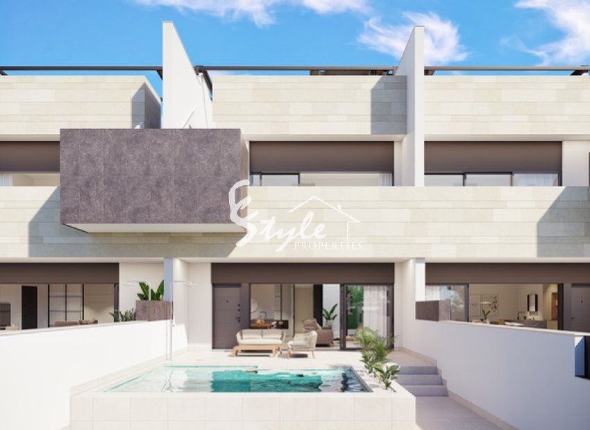 New build ground floor apartment in Pilar de La Horadada, Costa Blanca, Spain. ON1687_B
