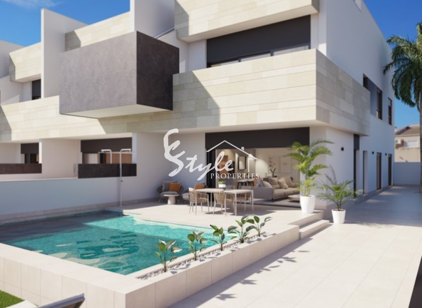 New build ground floor apartment in Pilar de La Horadada, Costa Blanca, Spain. ON1687_B