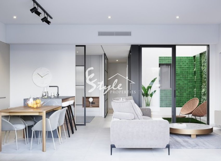 New build ground floor apartment in Pilar de La Horadada, Costa Blanca, Spain. ON1687_B