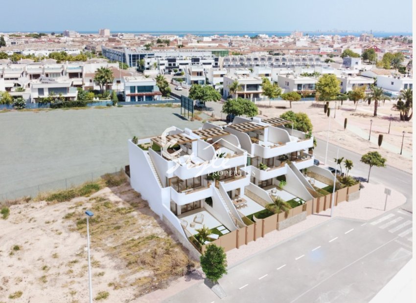 New build ground floor apartment in San Pedro del Pinatar, Costa Blanca, Spain. ON1859_B