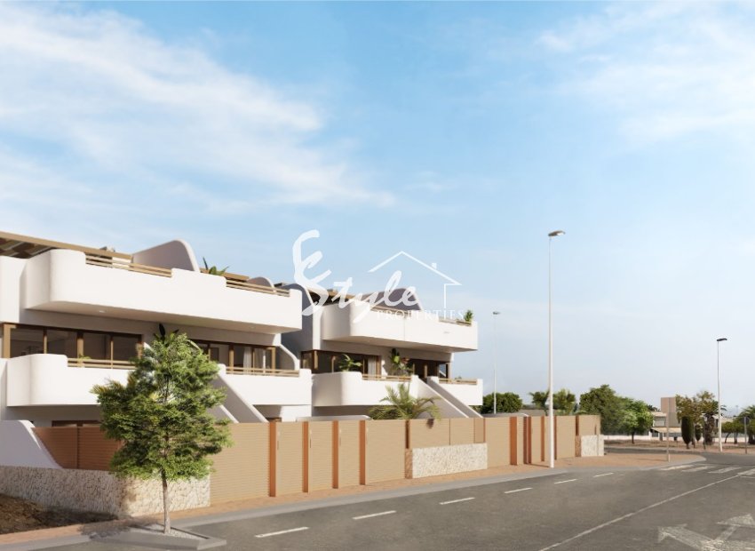 New build ground floor apartment in San Pedro del Pinatar, Costa Blanca, Spain. ON1859_B