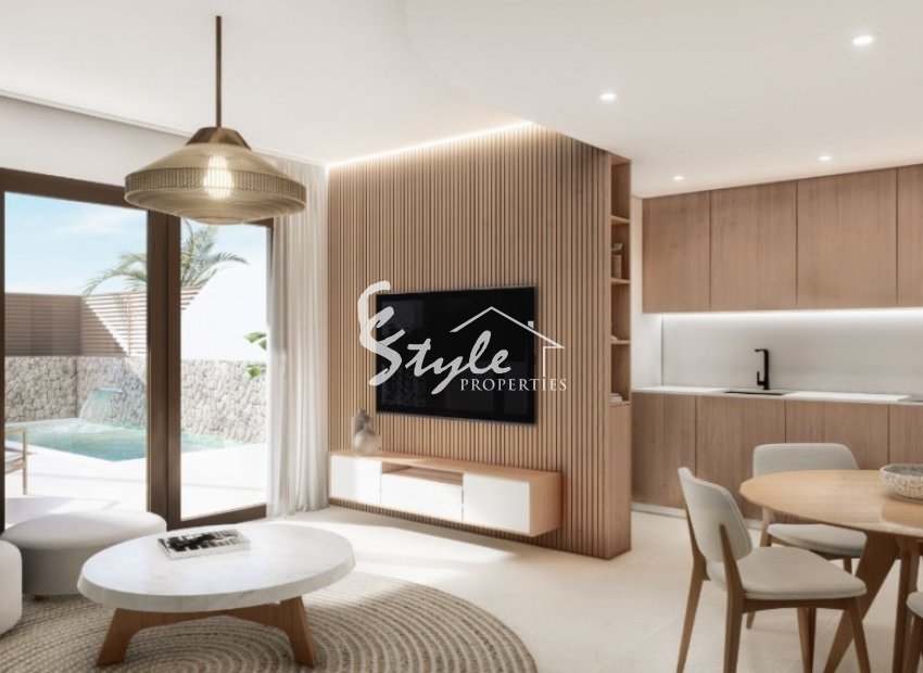 New build ground floor apartment in San Pedro del Pinatar, Costa Blanca, Spain. ON1859_B