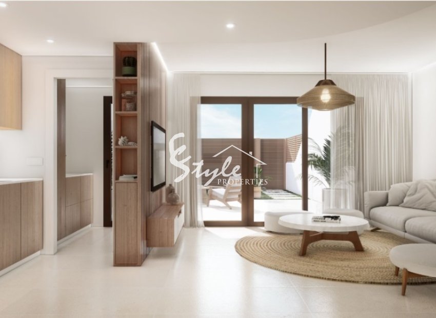 New build ground floor apartment in San Pedro del Pinatar, Costa Blanca, Spain. ON1859_B