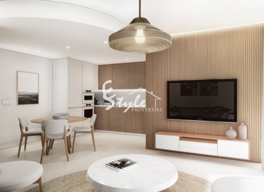 New build ground floor apartment in San Pedro del Pinatar, Costa Blanca, Spain. ON1859_B