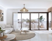 New build ground floor apartment in San Pedro del Pinatar, Costa Blanca, Spain. ON1859_B