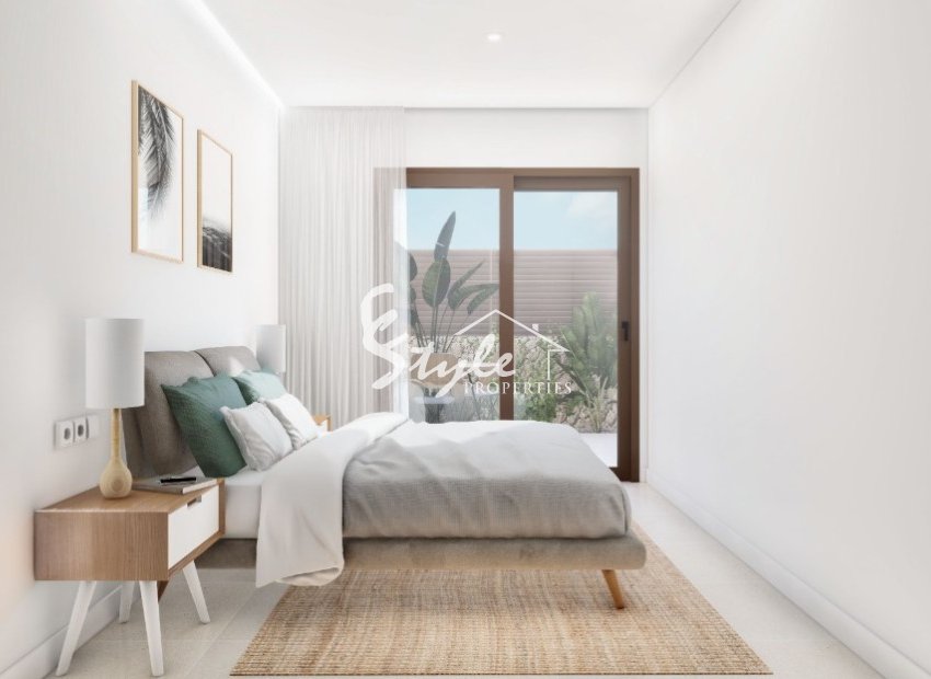 New build ground floor apartment in San Pedro del Pinatar, Costa Blanca, Spain. ON1859_B