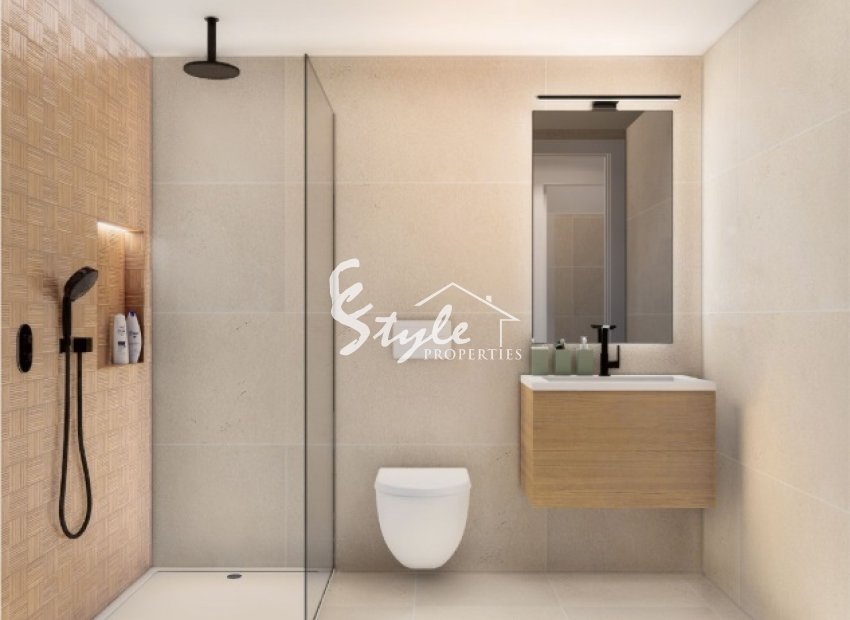 New build ground floor apartment in San Pedro del Pinatar, Costa Blanca, Spain. ON1859_B