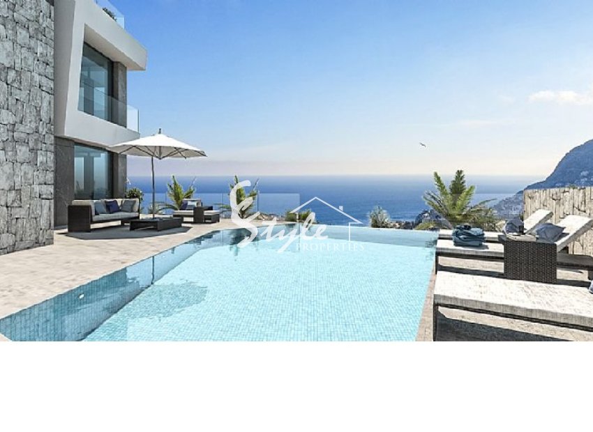 New build luxury villa for sale in Calpe, Costa Blanca, Spain. ON1501