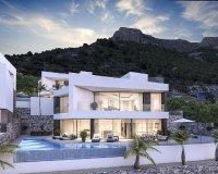 New build luxury villa for sale in Calpe, Costa Blanca, Spain. ON1501