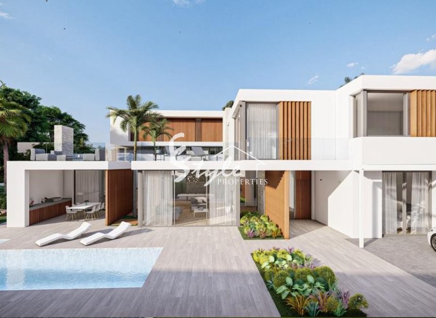 New build luxury villa for sale in El Albir, Costa Blanca, Spain.ON1601
