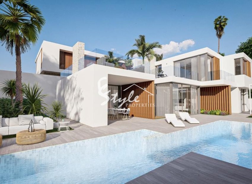 New build luxury villa for sale in El Albir, Costa Blanca, Spain.ON1601