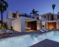New build luxury villa for sale in El Albir, Costa Blanca, Spain.ON1601