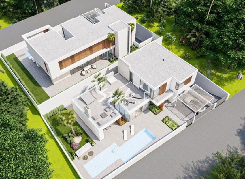 New build luxury villa for sale in El Albir, Costa Blanca, Spain.ON1601