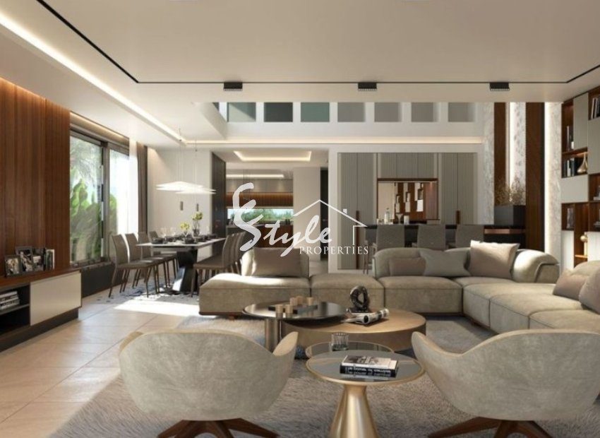 New build luxury villa for sale in Los Balcones, Torrevieja, Costa Blanca. ON1804