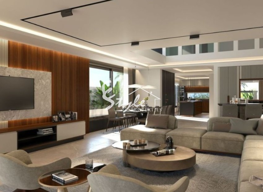 New build luxury villa for sale in Los Balcones, Torrevieja, Costa Blanca. ON1804