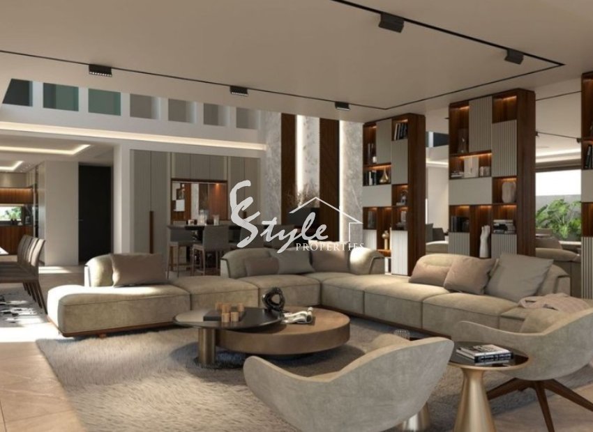 New build luxury villa for sale in Los Balcones, Torrevieja, Costa Blanca. ON1804