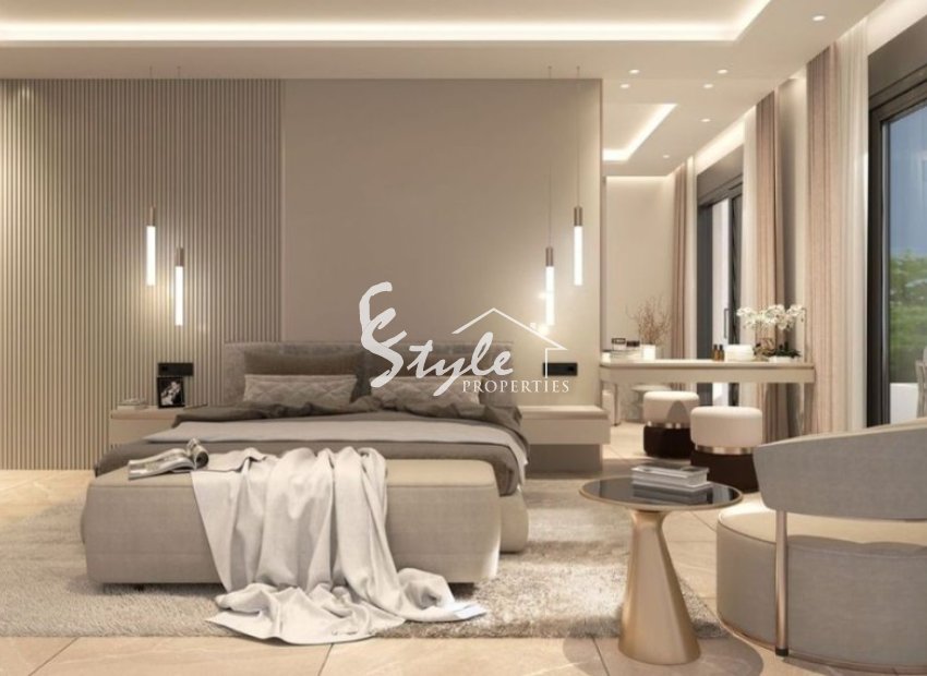 New build luxury villa for sale in Los Balcones, Torrevieja, Costa Blanca. ON1804