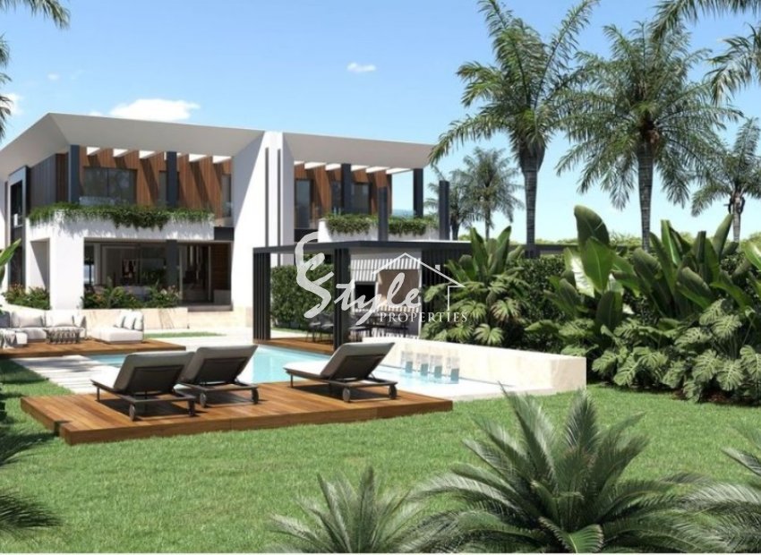 New build luxury villa for sale in Los Balcones, Torrevieja, Costa Blanca. ON1804