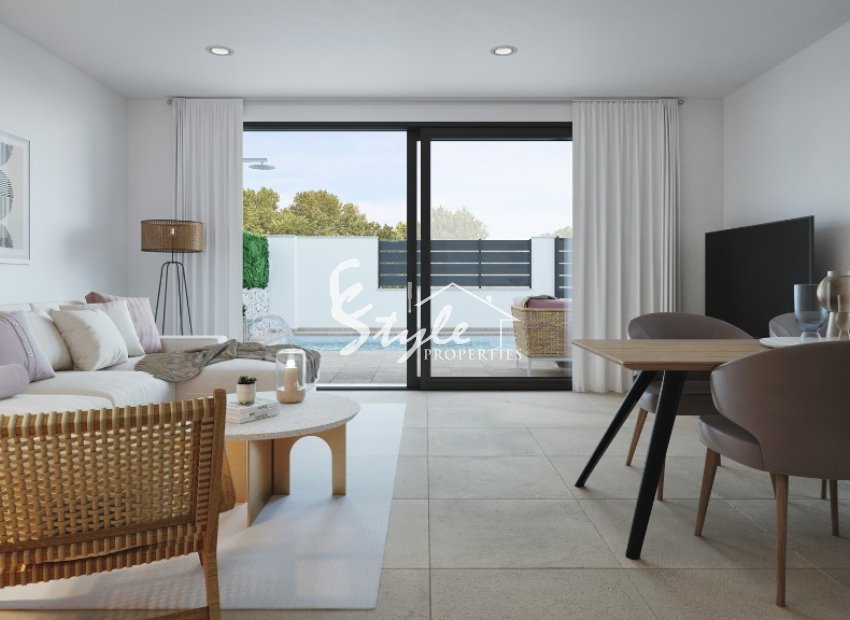 New build quads for sale in San Pedro del Pinatar, Murcia, Spain. ON1655