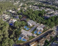 New build semi-detached villa for sale in Moraira, Alicante, Costa Blanca, Spain. ON1581