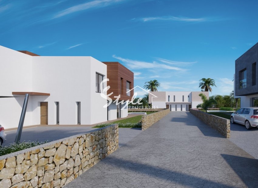 New build semi-detached villa for sale in Moraira, Alicante, Costa Blanca, Spain. ON1581