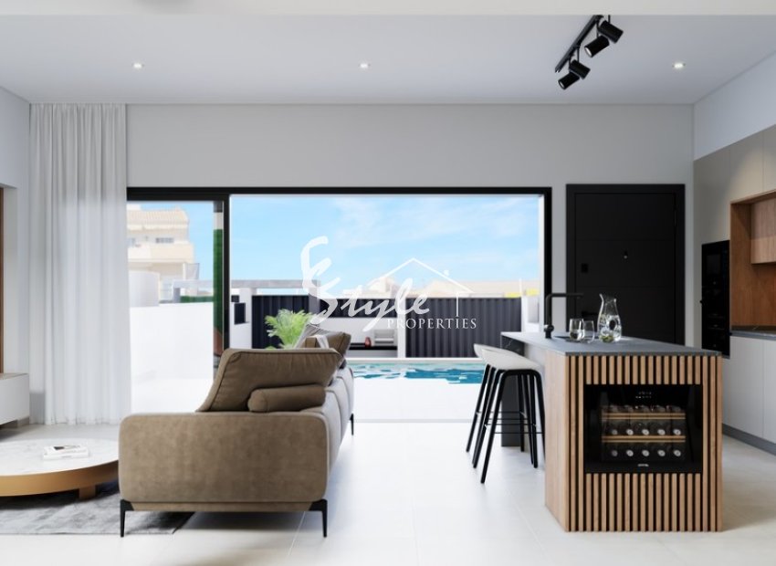 New build top floor apartment in Pilar de La Horadada, Costa Blanca, Spain. ON1687_A