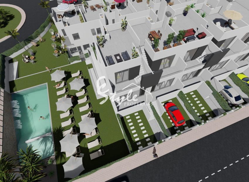 New build - Townhouse - Alicante - Cox