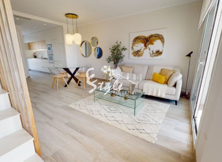 New build townhouse for sale in Pilar de la Horadada, Costa Blanca, Spain. ON1872