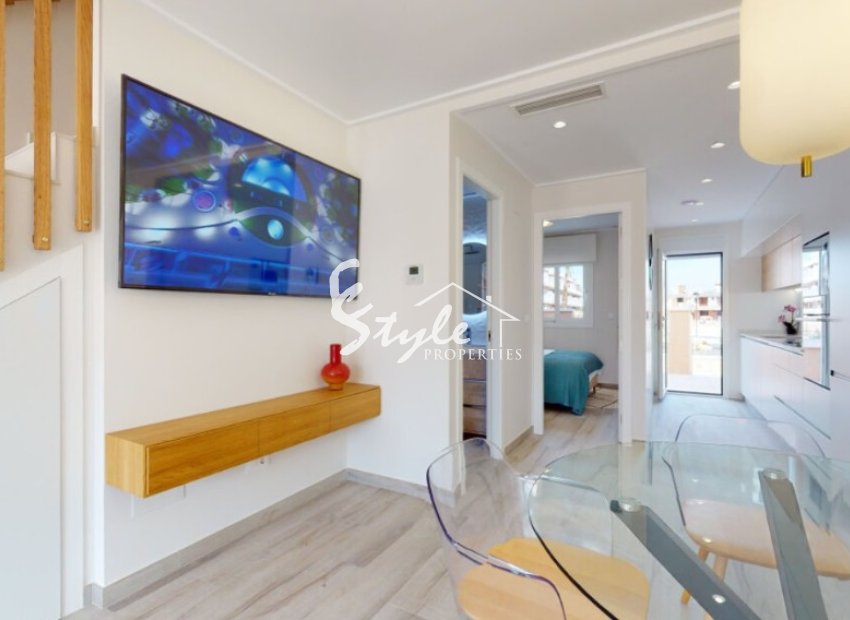 New build townhouse for sale in Pilar de la Horadada, Costa Blanca, Spain. ON1872