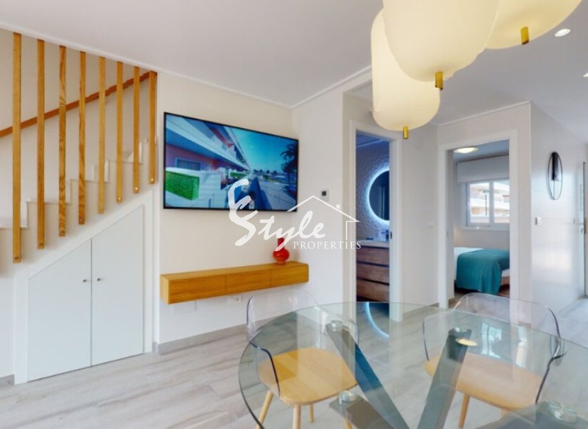 New build townhouse for sale in Pilar de la Horadada, Costa Blanca, Spain. ON1872