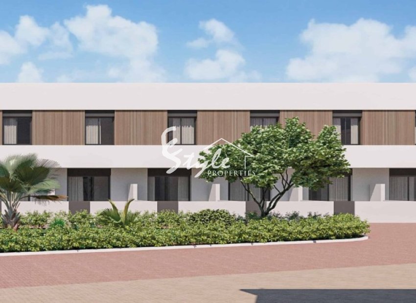 New build townhouse for sale in Pilar de la Horadada, Costa Blanca, Spain. ON1878