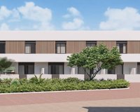 New build townhouse for sale in Pilar de la Horadada, Costa Blanca, Spain. ON1878