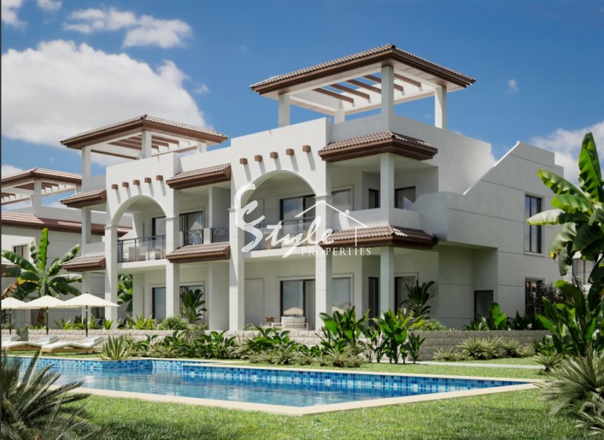 New build townhouse in Ciudad Quesada, Costa Blanca, Spain. ON1789