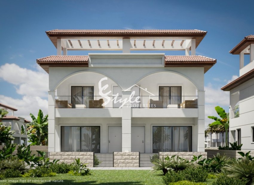 New build townhouse in Ciudad Quesada, Costa Blanca, Spain. ON1789