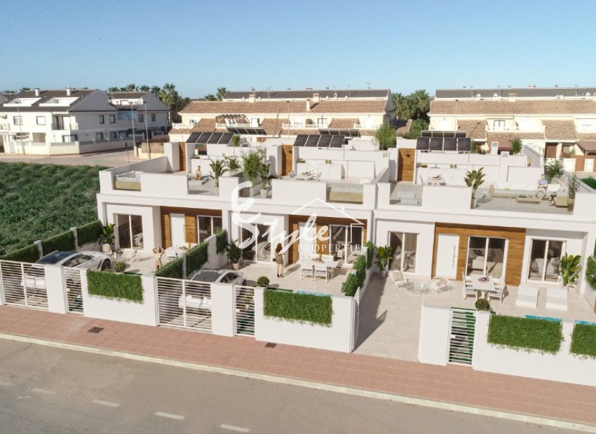 New build townhouses for sale in San Javier, Murcia, Spain. ON1662_2