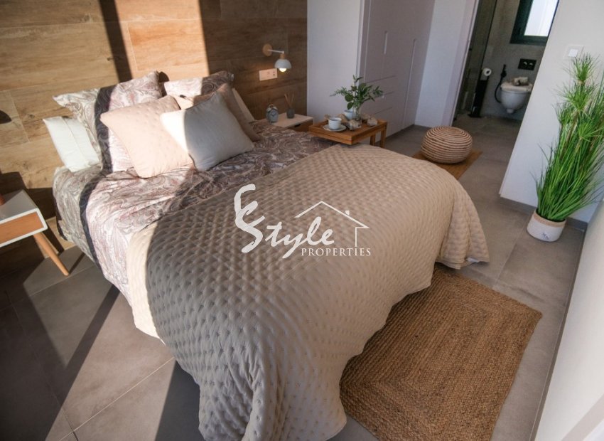 New build townhouses for sale in San Javier, Murcia, Spain. ON1675