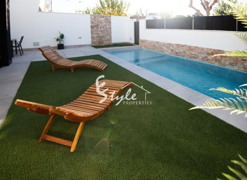 New build townhouses for sale in San Javier, Murcia, Spain. ON1675